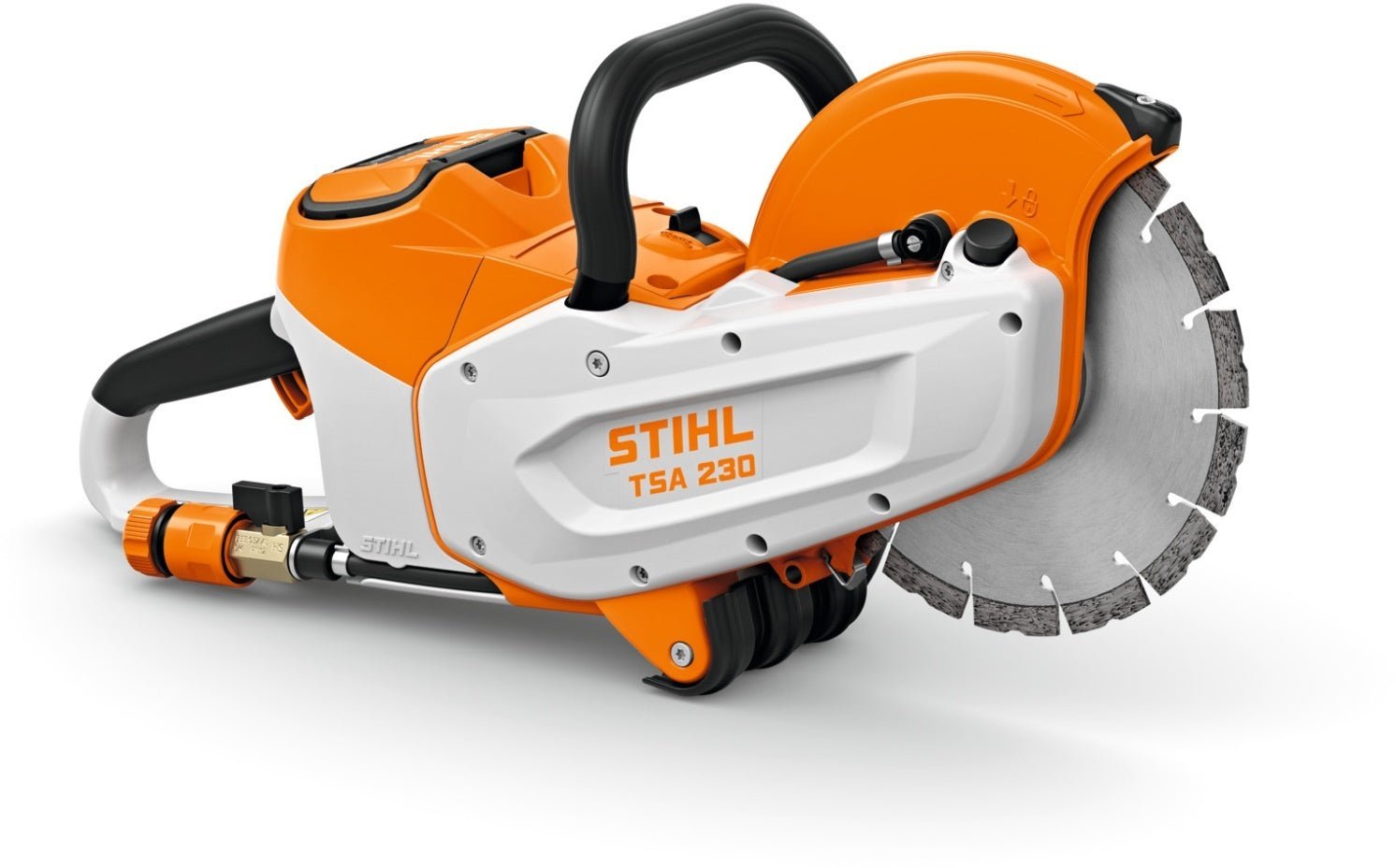 STIHL Akku-Trennschleifer TSA 230, ohne Akku und Ladegerät mit 230 mm Kunstharz-Trennscheibe für Baustahl – Bild 2