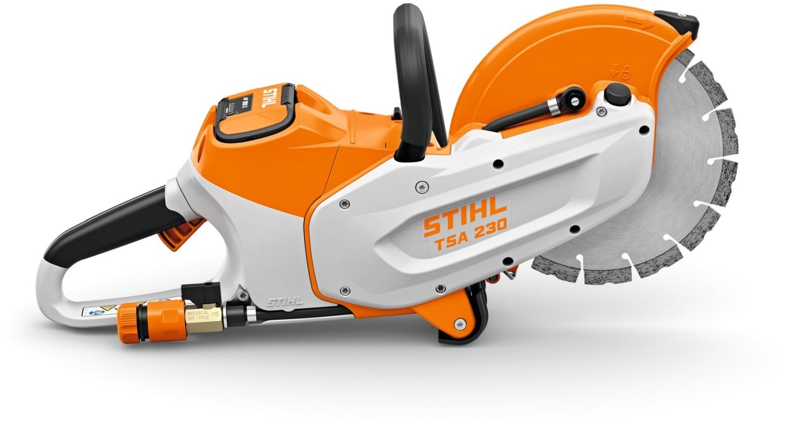 STIHL Akku-Trennschleifer TSA 230, ohne Akku und Ladegerät mit 230 mm Kunstharz-Trennscheibe für Baustahl – Bild 3