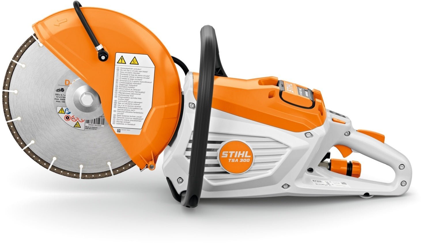 STIHL Akku-Trennschleifer TSA 300 Rescue mit 300 mm Diamant-Trennscheibe D-R80 – Bild 3