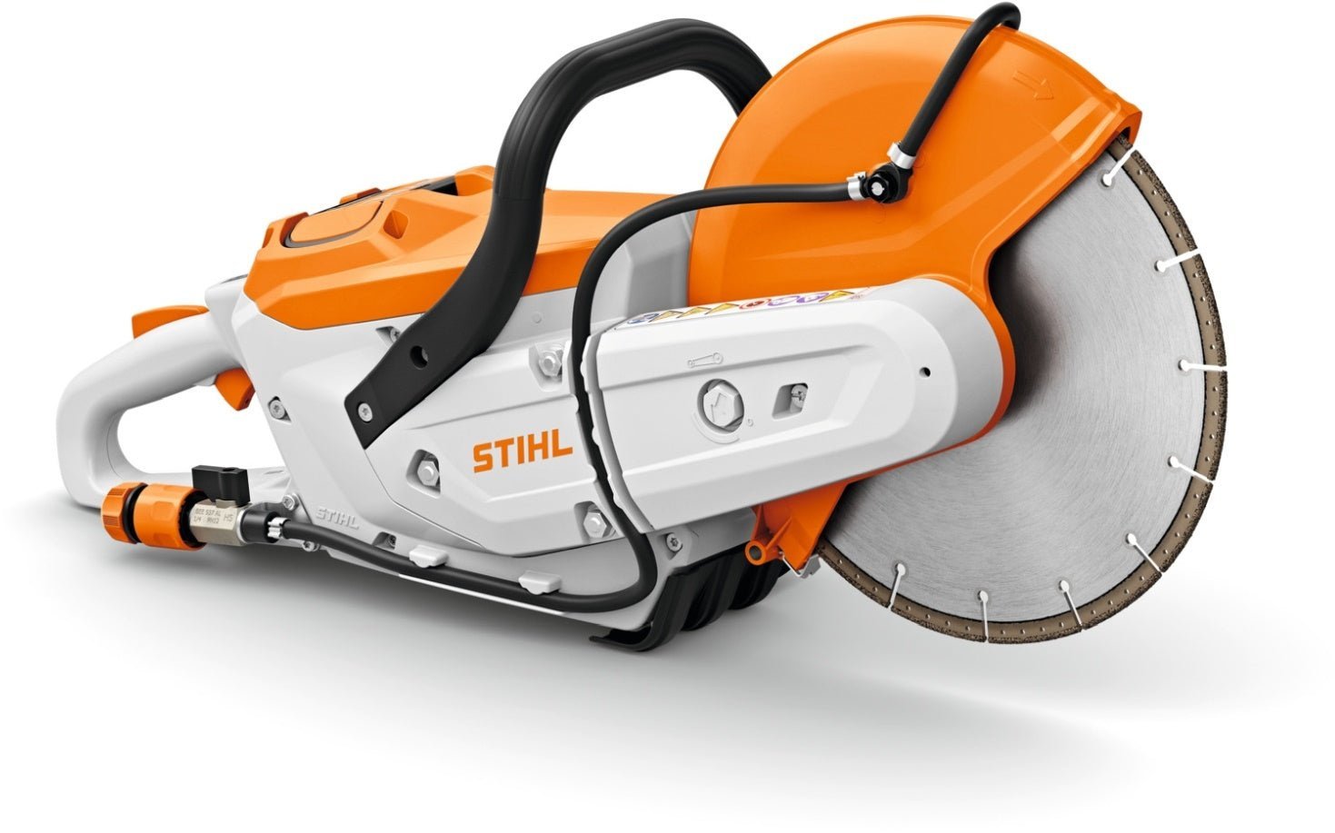 STIHL Akku-Trennschleifer TSA 300 Rescue mit 300 mm Diamant-Trennscheibe D-R80