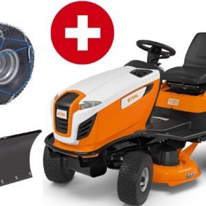 STIHL Aufsitzmäher RT 5097 Z Winterpaket mit Schneeschild und Schneeketten