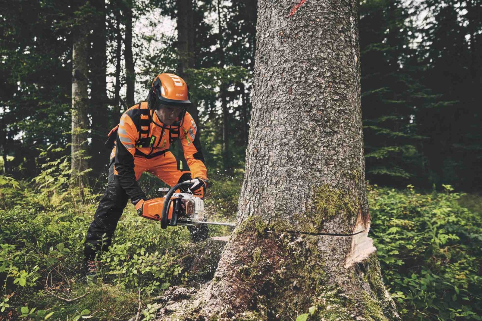 STIHL Benzin-Motorsäge MS 400 C-M, RH, Schienenlänge 40 cm – Bild 2