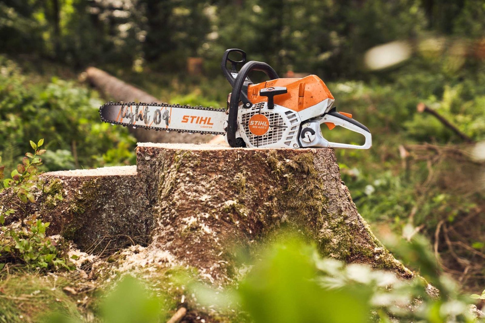 STIHL Benzin-Motorsäge MS 400 C-M, RH, Schienenlänge 40 cm – Bild 5
