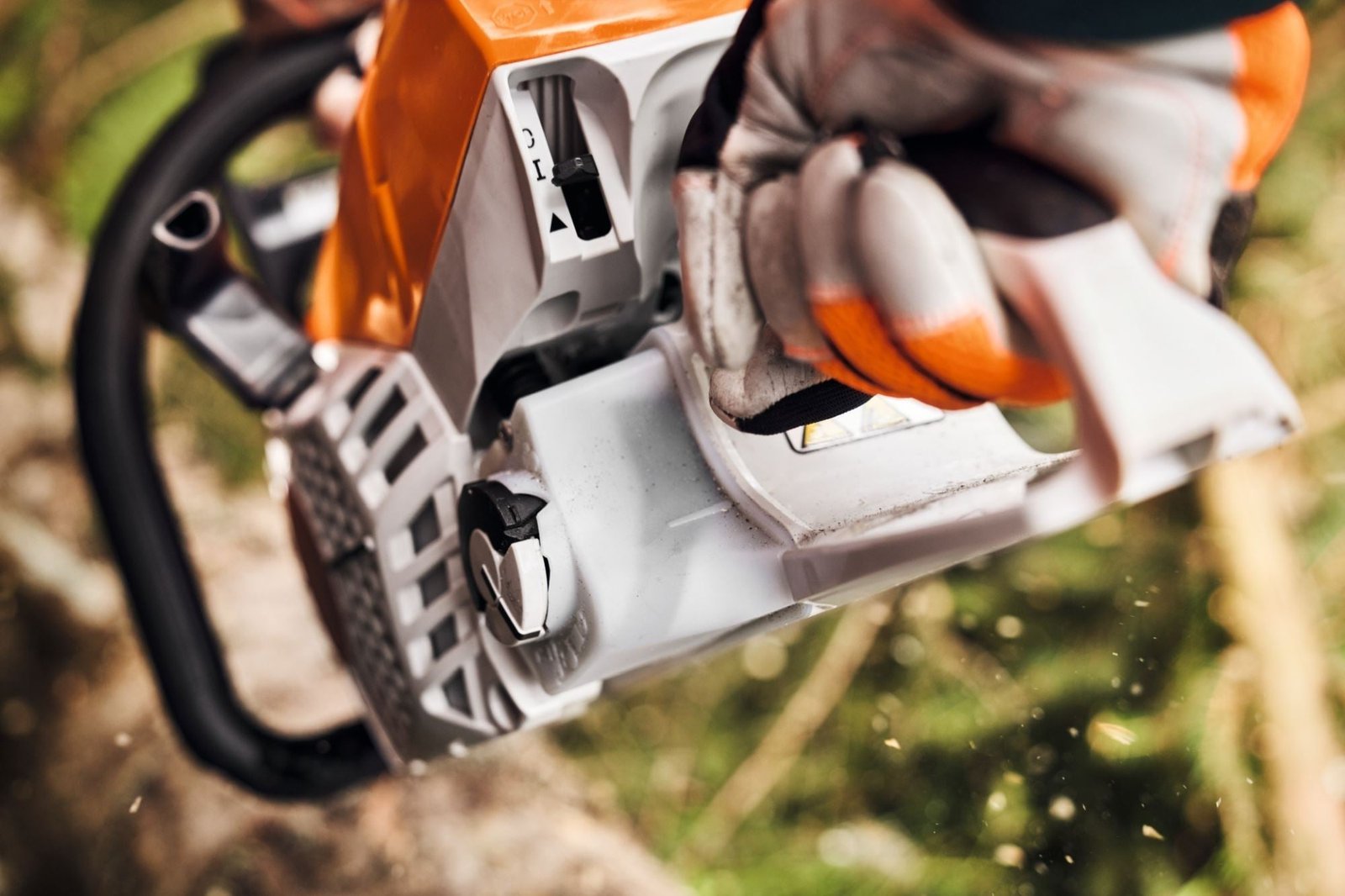 STIHL Benzin-Motorsäge MS 400 C-M, RH, Schienenlänge 40 cm – Bild 6