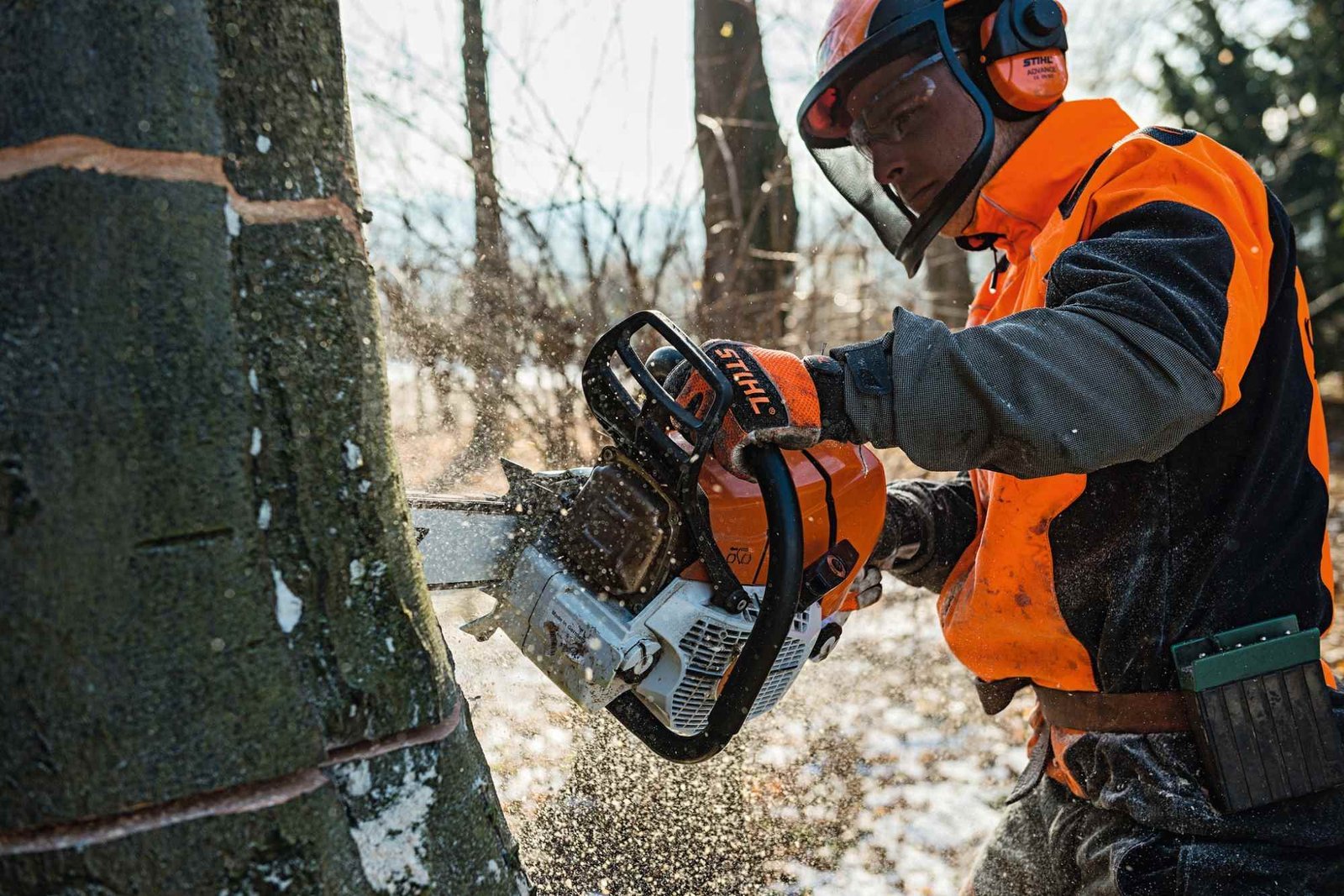 STIHL Benzin-Motorsäge MS 661 C-M, RH, Schienenlänge 71 cm – Bild 8