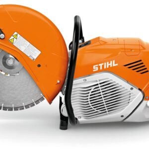 STIHL Benzin-Trennschleifer TS 910i mit 350 mm Kunstharz-Trennscheibe für Baustahl