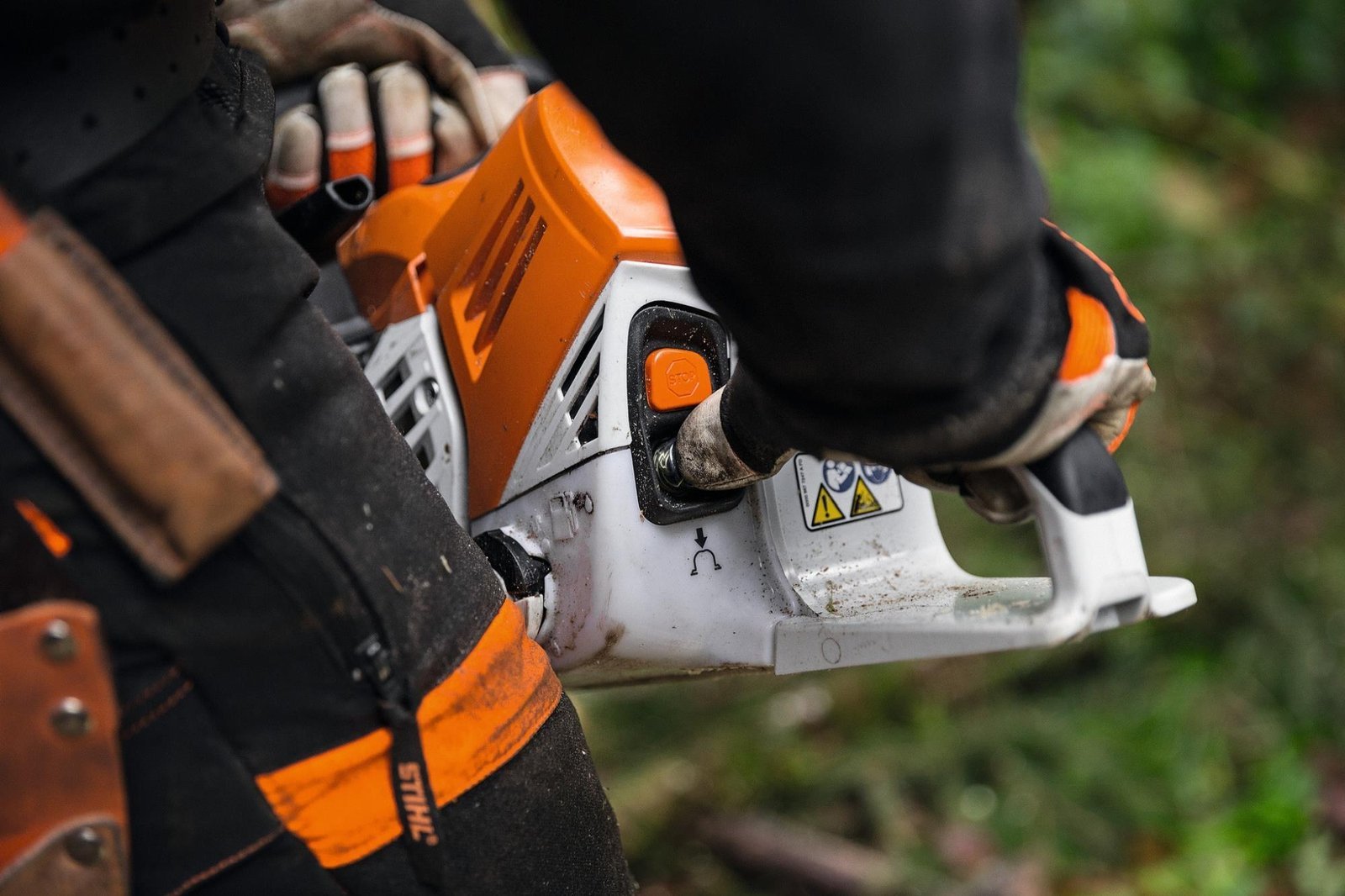 STIHL Motorsäge MS 500i W, RS, Schienenlänge 71 cm – Bild 8