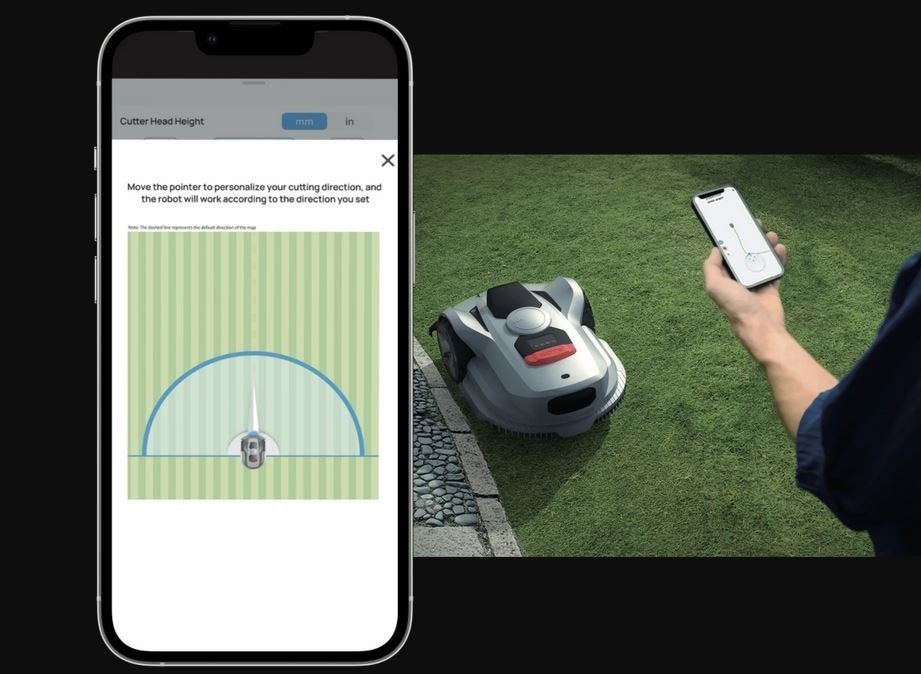 Sunseeker kabelloser Mähroboter Elite X3 PLUS - für mittlere Rasenflächen – Bild 8