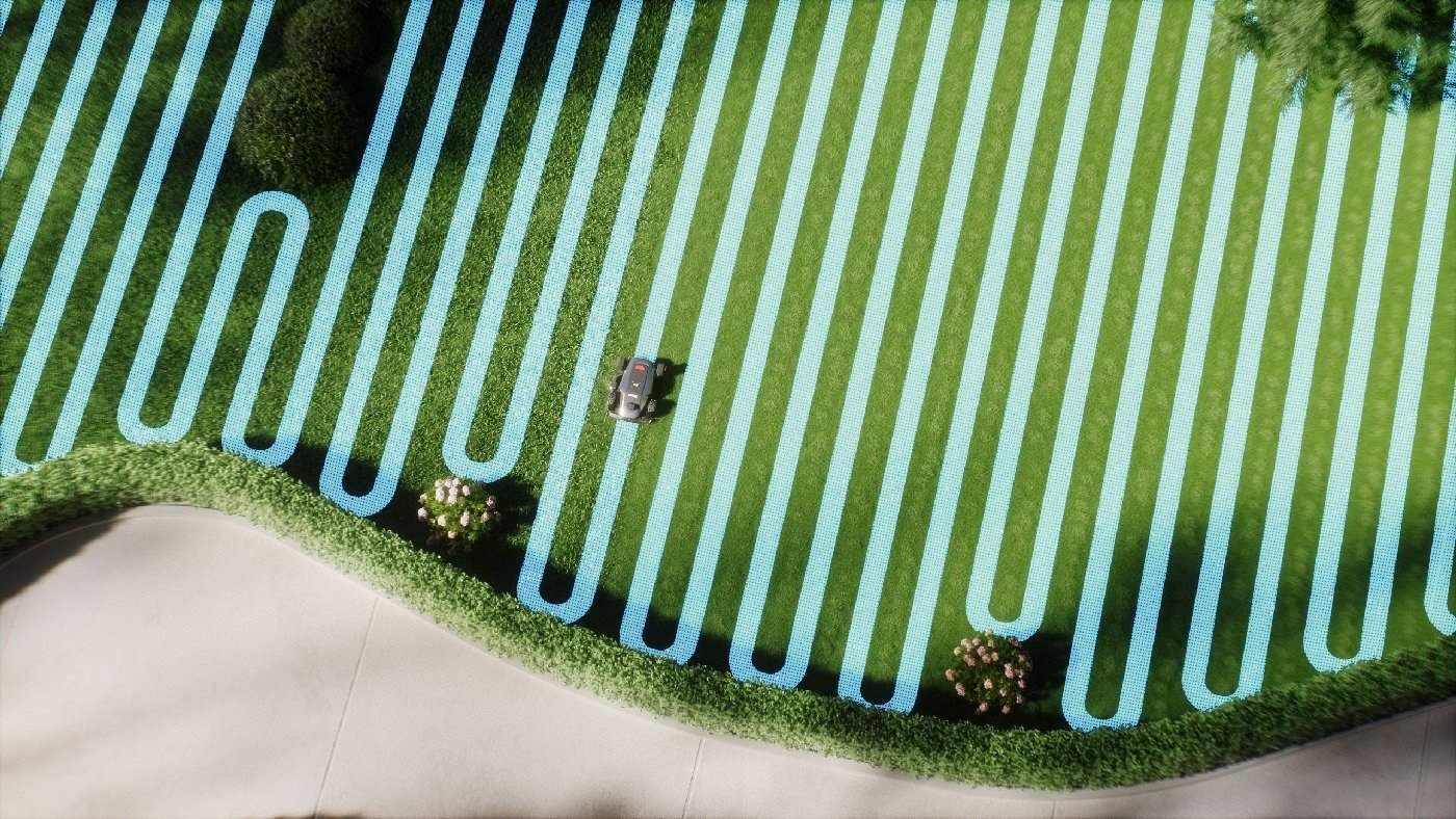 Sunseeker kabelloser Mähroboter X9 Plus für Sportplätze und Großflächen (mit Allradantrieb) – Bild 7