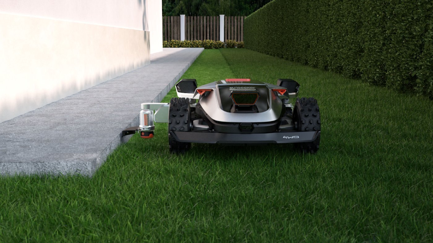 Sunseeker kabelloser Mähroboter X9 Plus für Sportplätze und Großflächen (mit Allradantrieb) – Bild 8