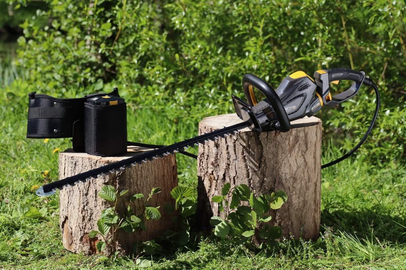 Texas Akku-Heckenschere HTZ 5800 inkl. Tragetasche für Akku – Bild 5