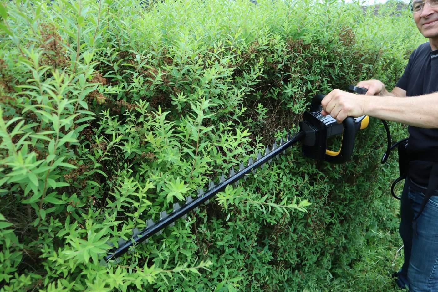 Texas Akku-Heckenschere HTZ 5800 inkl. Tragetasche für Akku – Bild 7