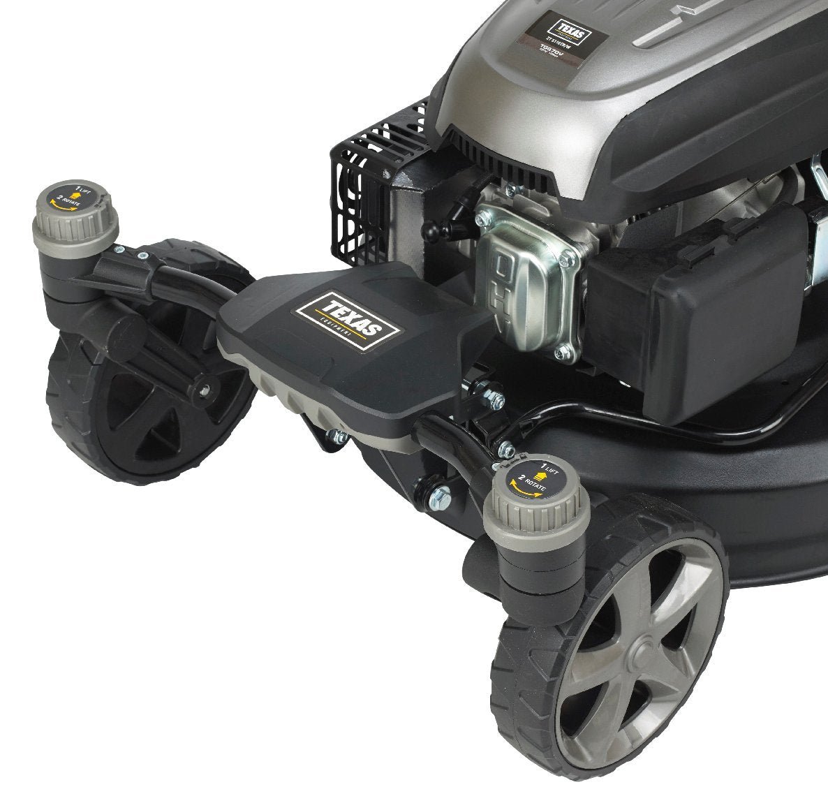 Texas Benzin-Rasenmäher mit Radantrieb ZT 5110TR / WE Zero Turn + E-Start – Bild 4