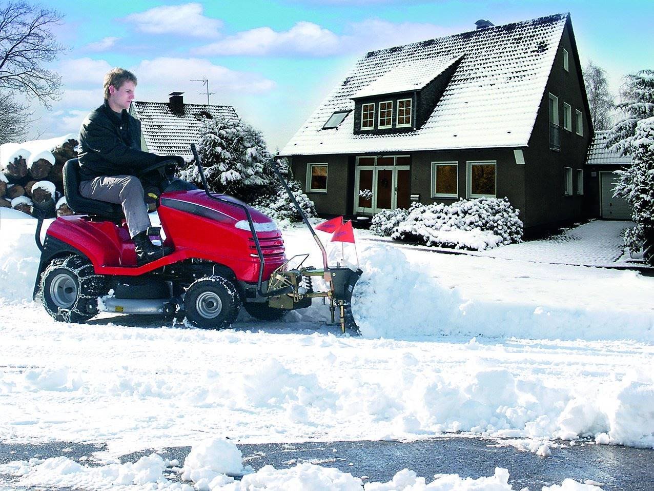 Tielbürger Anbauräumschild rs120 für MTD FastAttach TM System – Bild 2