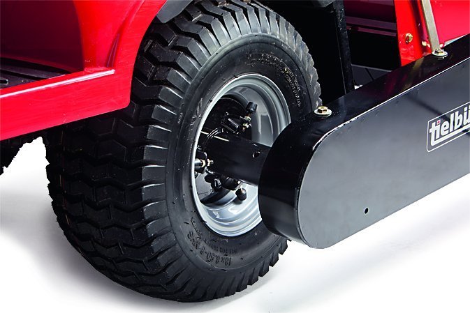 Tielbürger Anhänge-Kastenstreuer tm 420 (John Deere X300R, X305R, X350R) – Bild 3