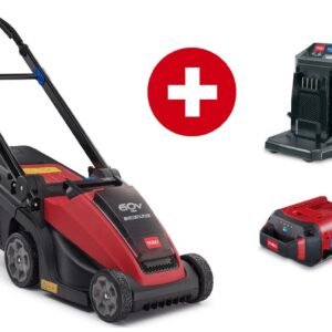 Toro Akku-Rasenmäher eMulticycler eL36PST 36 cm Rasenmäher - Set mit 2,5 Ah Akku und Ladegerät