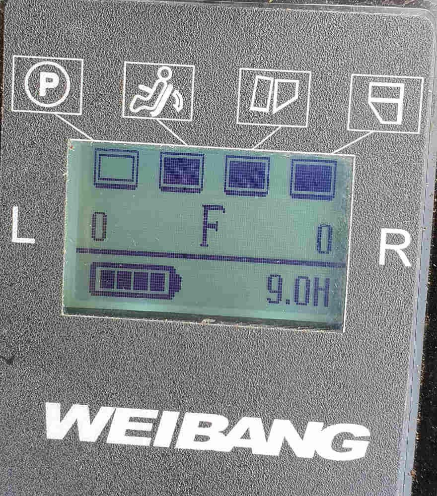 Weibang Akku-Rasentraktor WB 81 EC – Bild 4