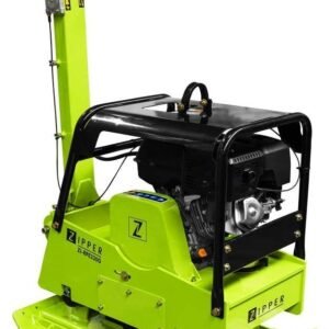 Zipper Rüttelplatte ZI-RPE330G inkl. Transport-Fahrwerk